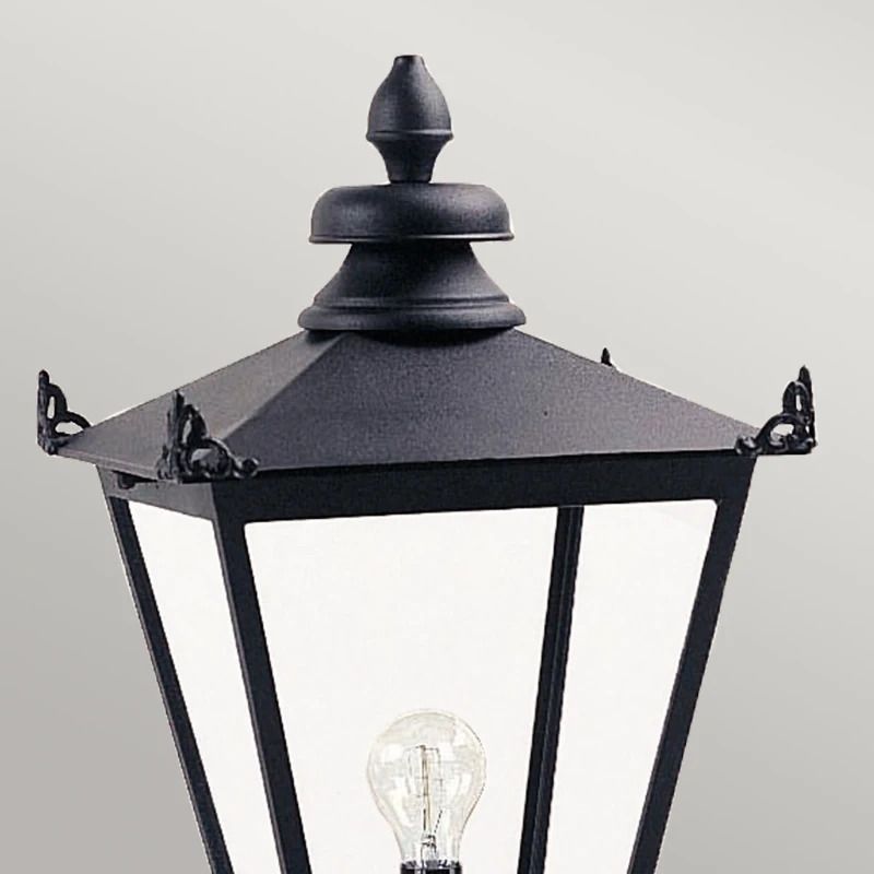 Elstead Lighting LED Tuin Pilaar Wilmslow | 1X E27 Max 60W | IP23 | Black