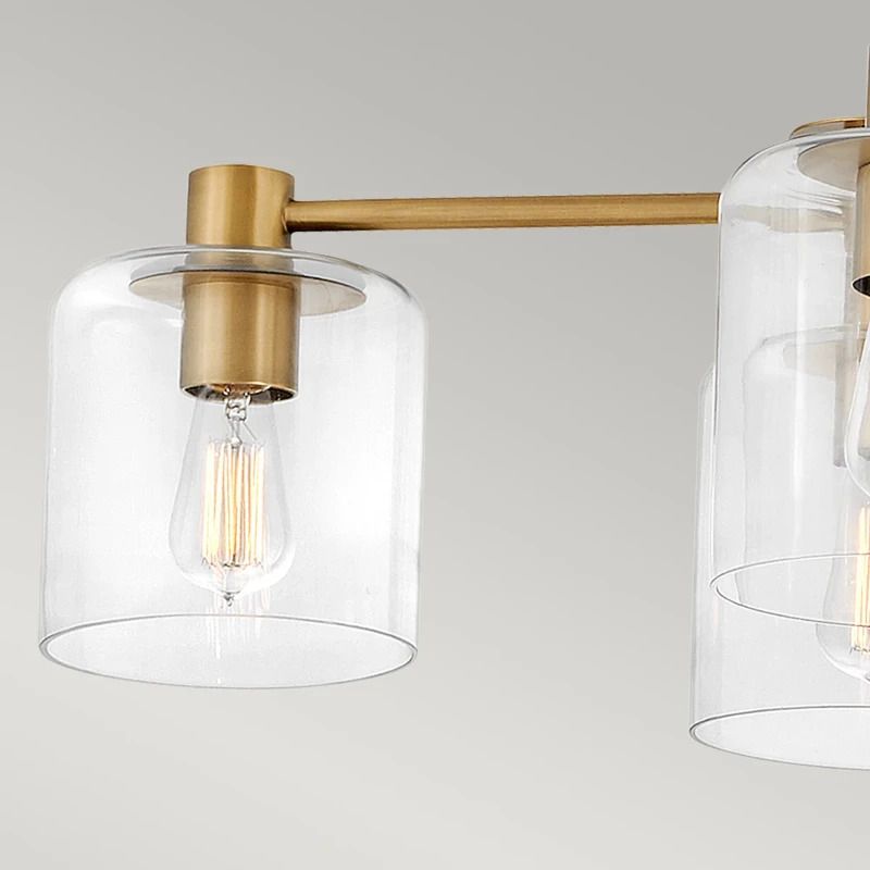 Hinkley LED Plafondlamp Axel | 7X E27 Max 60W | Dimbaar | Heritage Brass