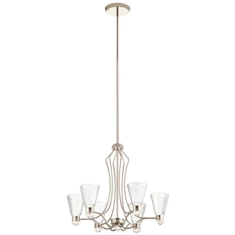 Kichler LED Kroonluchter | 36W 3000K 2375Lm 30 | IP44 | Polished Nickel