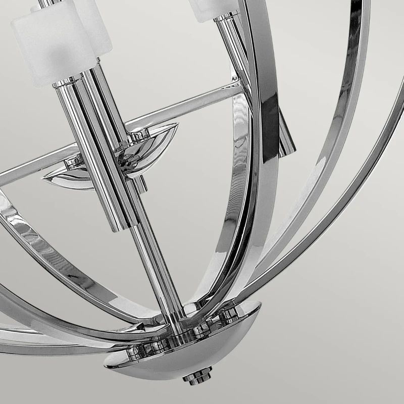Hinkley/ Fredrick Ramond LED Kroonluchter | 3W 3000K 2400Lm 830 | Dimbaar | Polished Chrome