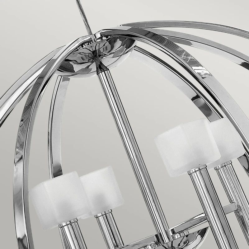 Hinkley/ Fredrick Ramond LED Kroonluchter | 3W 3000K 2400Lm 830 | Dimbaar | Polished Chrome