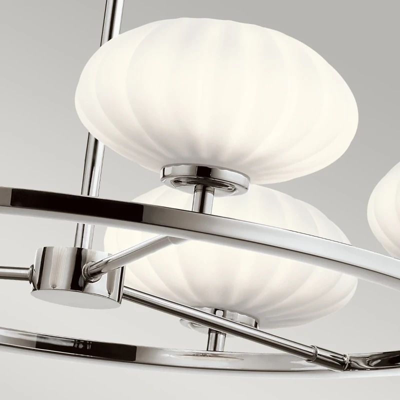 Kichler LED Kroonluchter | 3W 3000K 1500Lm 30 | IP44 | Dimbaar | Polished Chrome
