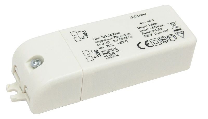 Megaman Transformator | 0W/12W 12V/240V IP20 | MM00322