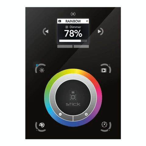 Prolumia Stick III, zwart, 6Vdc, DMX controller | 41070171