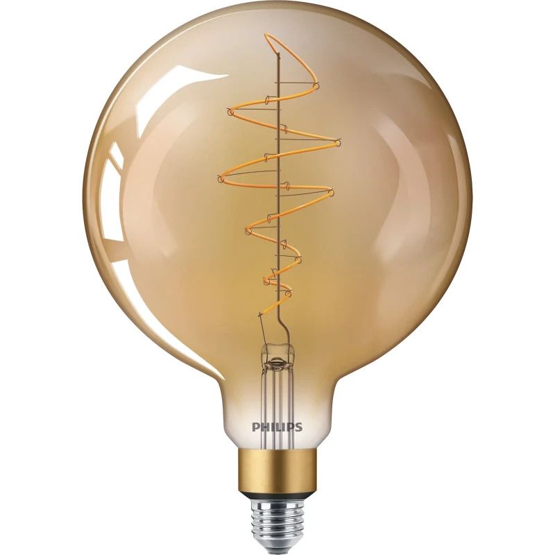 Philips E27 LED Globelamp | 7W 1800K 220V/240V 818 | 470lm 330° Ø202mm Dimbaar