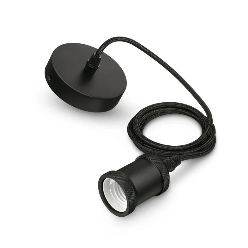 Philips Toebehoren | LED Vintage cord Pendelsnoer zwart