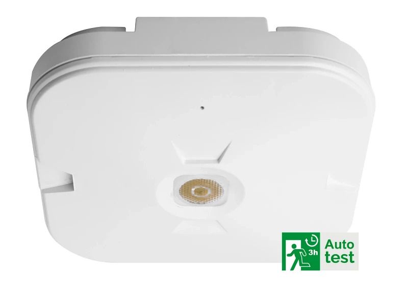 Megaman LED Noodverlichtingsarmatuur | 3W 6000K 240lm | IP54 Plafondopbouw | MM11365
