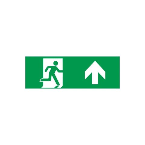 Prolumia Noodverlichting Pictogram | Nooduitgang sticker - Omhoog, t.b.v. LED Pro-Portal serie | 40010040