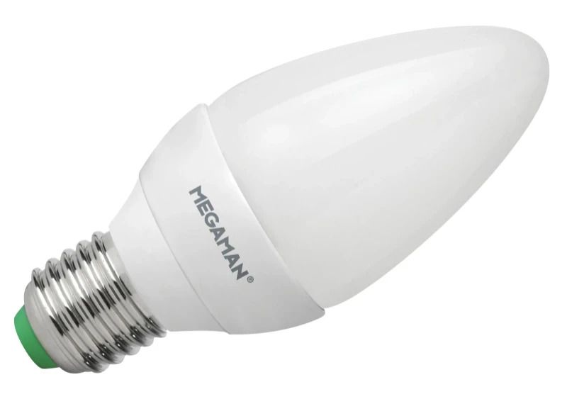Megaman E27 LED Kaarslamp | 5W 2800K 220V/240V | 828 Dimbaar | MM03611