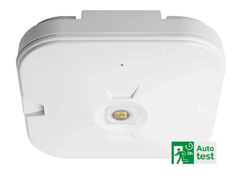 Megaman LED Noodverlichtingsarmatuur | 2.2W 6000K 240lm | IP54 Plafondopbouw | MM11366