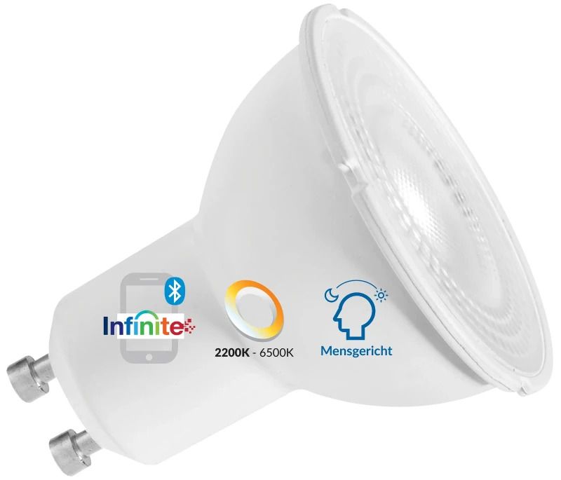 Megaman GU10 PAR16 LED Spot | 4.8W 2200K/6500K 220V/240V | 822/865 36° Ø50mm Dimbaar | MM11533