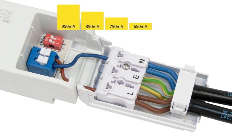 Megaman LED Driver | 650mA/950mA 25W/37W 30V/39V | IP20 | MM10964