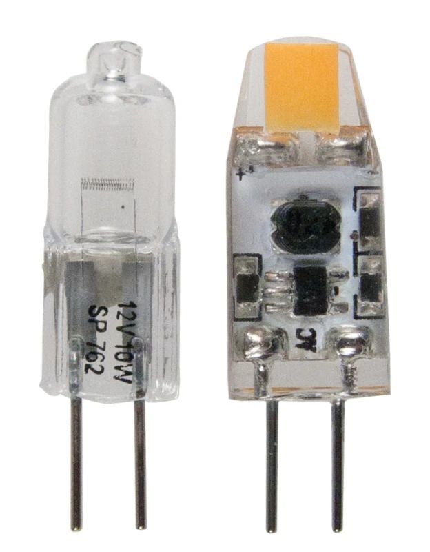 10x Megaman G4 LED Steeklamp | 1W 2700K 12V | 827 360° | MM11197