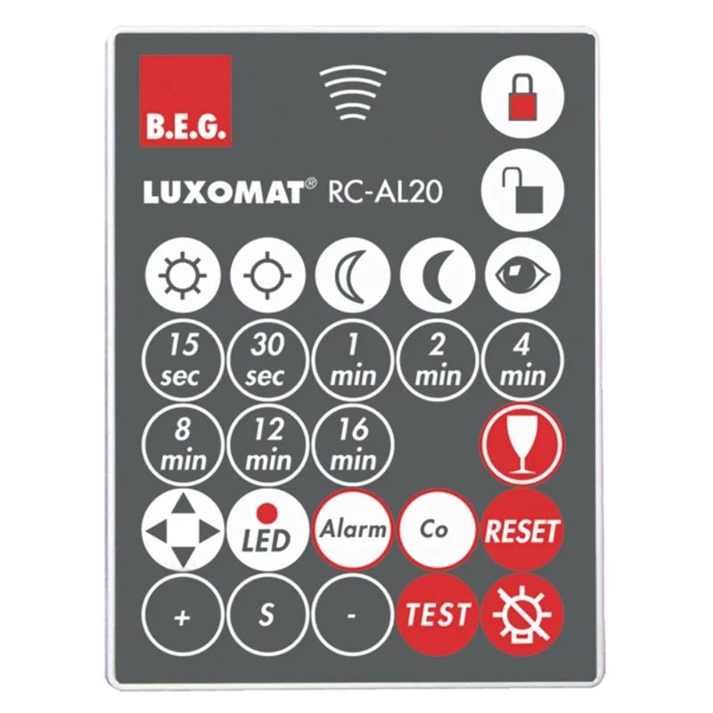 BEG Luxomat Onderdeel | IR afstandsbediening AL20 Plafondmontage -