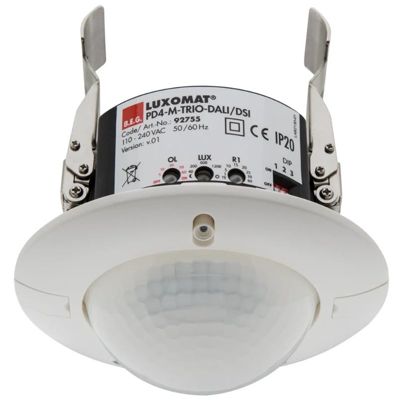 BEG PIR Aanwezigheidsmelder | Plafond IP20 24m Wit DALI | 92755
