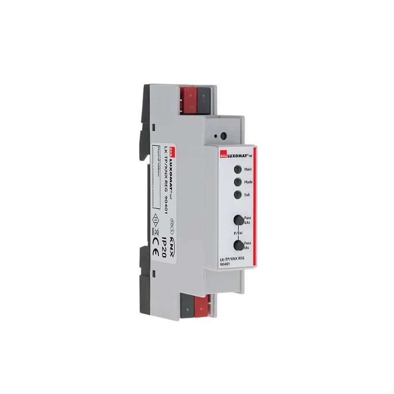 BEG Luxomat Lijnkoppelaar Bussysteem | System interface / Koppelaar DIN-rail montage wit IP20 KNX