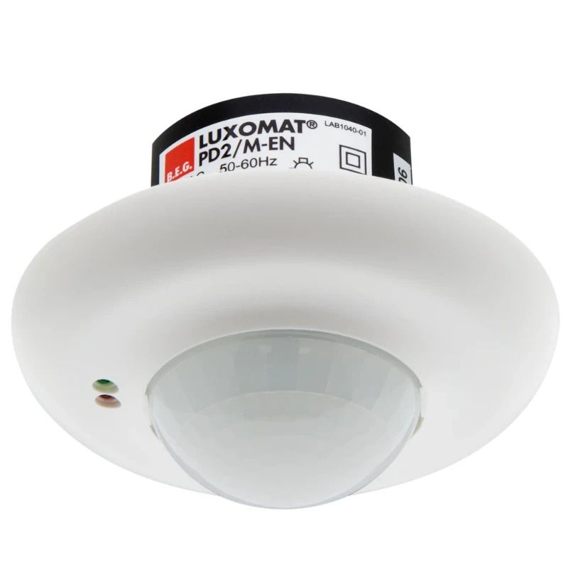 BEG PIR Aanwezigheidsmelder | Plafond Inbouw (stucwerk) IP20 10m Wit | 92155