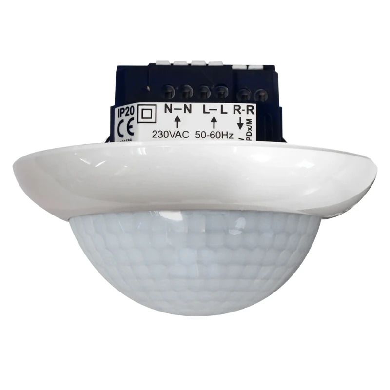 BEG PIR Bewegingssensor | Plafond Inbouw (stucwerk) IP20 24m Wit | 92163