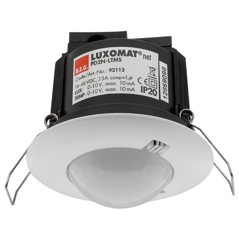 BEG PIR Aanwezigheidsmelder | Plafond IP20 10m Wit | 92113