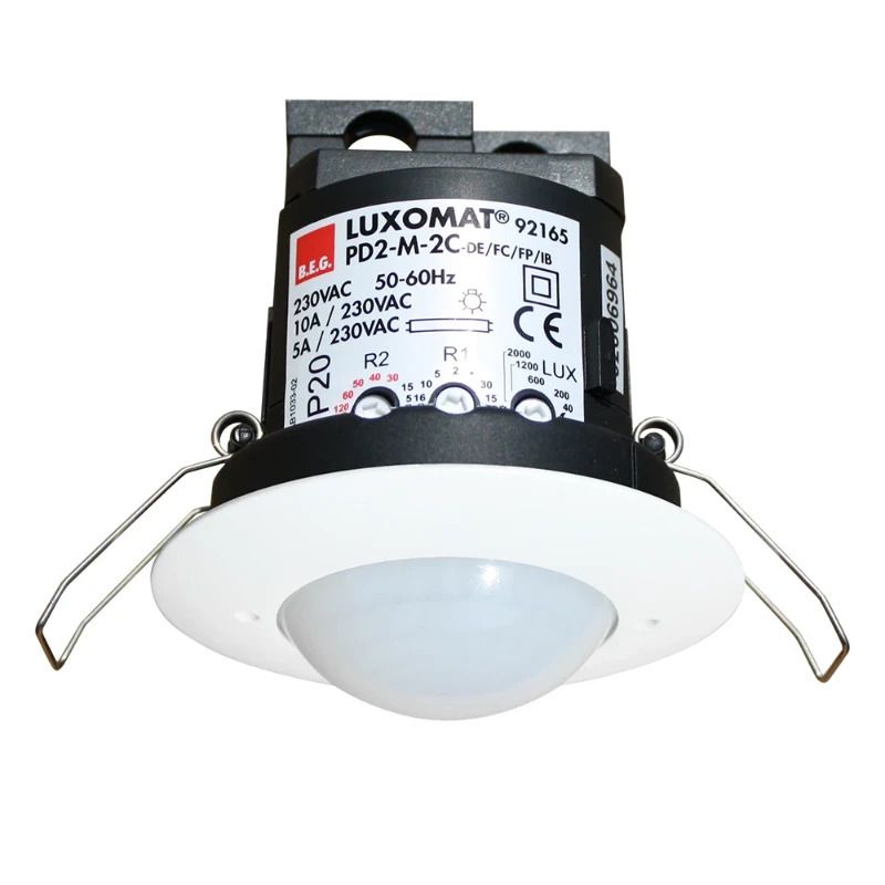 BEG PIR Aanwezigheidsmelder | Plafond IP20 10m Wit | 92165