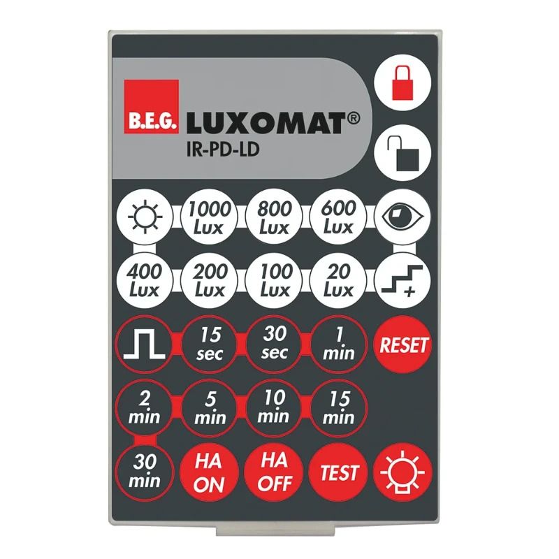 BEG Luxomat Onderdeel | IR afstandsbediening PD-LD Plafondmontage -