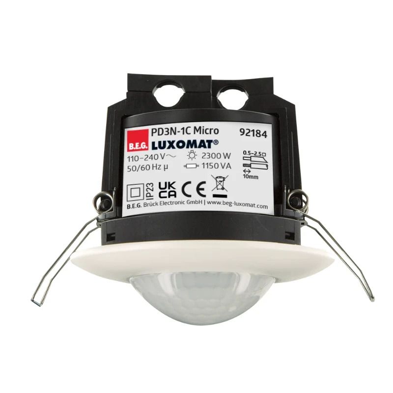 BEG PIR Bewegingssensor | Plafond IP23 10m Wit | 92184