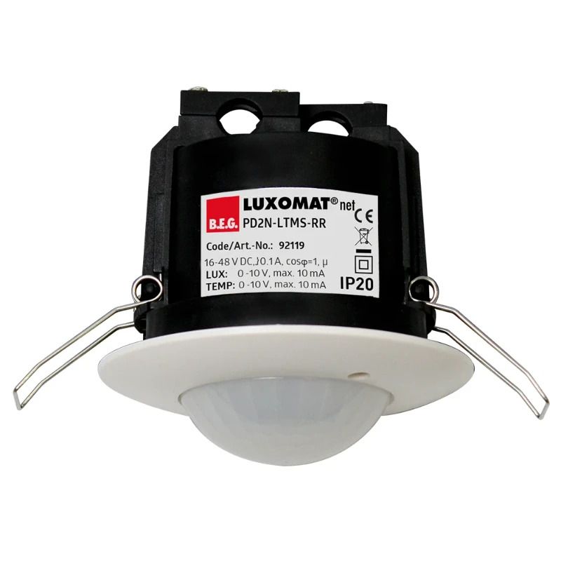BEG PIR Aanwezigheidsmelder | Plafond IP20 10m Wit | 92119