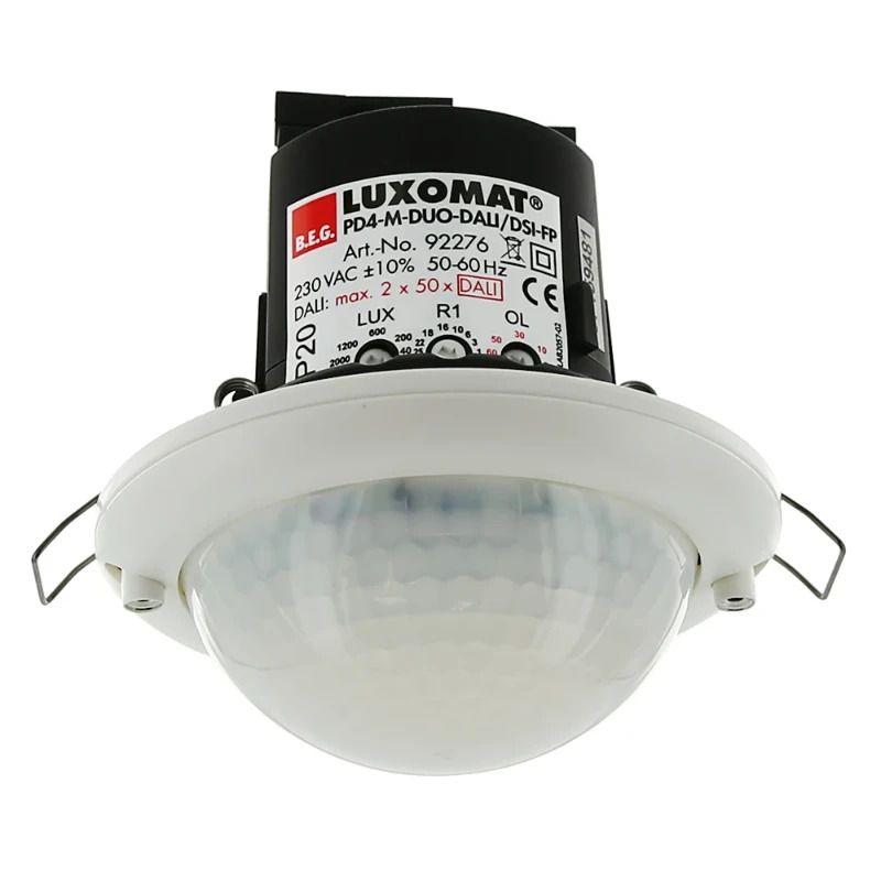 BEG PIR Aanwezigheidsmelder | Plafond IP20 24m Wit DALI | 92276