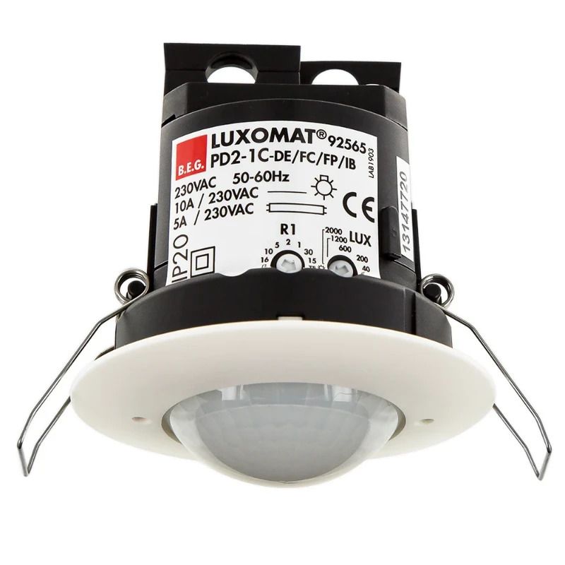 BEG PIR Aanwezigheidsmelder | Plafond IP20 10m Wit | 92565