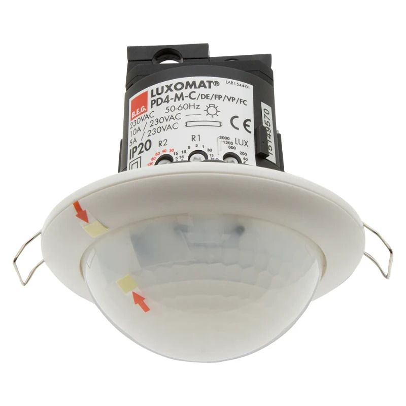 BEG PIR Aanwezigheidsmelder | Plafond IP20 24m Wit | 92143