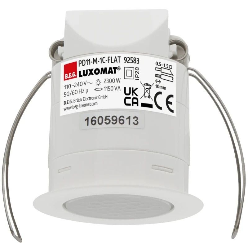 BEG PIR Aanwezigheidsmelder | Plafond IP20 9m Wit | 92583