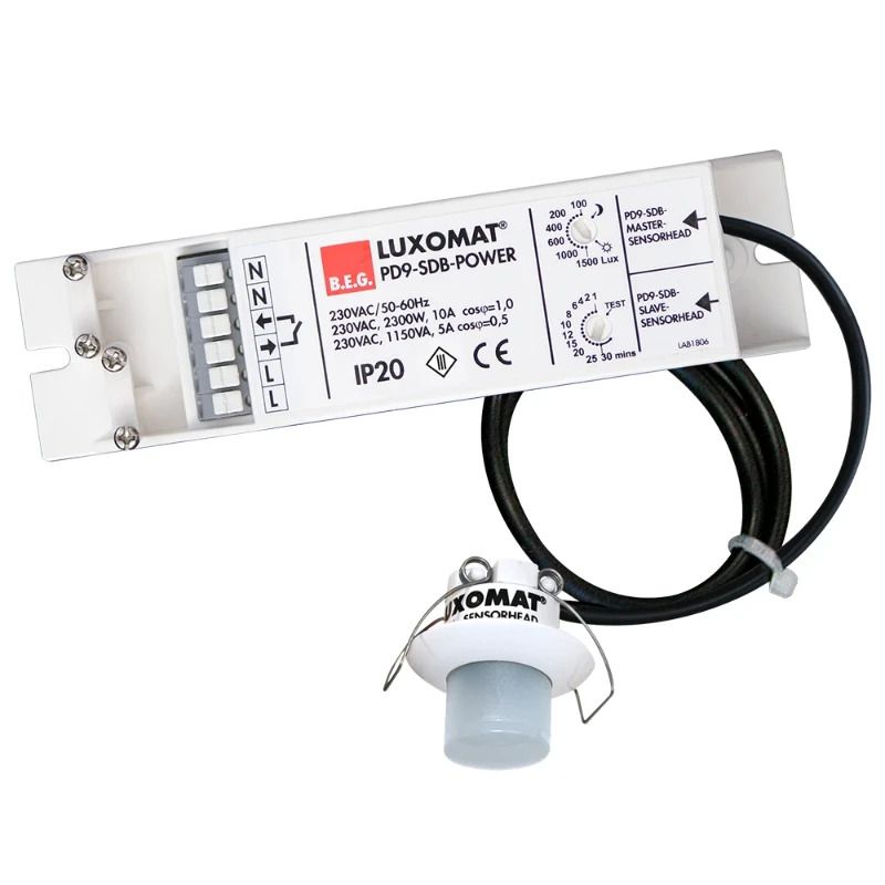 BEG PIR Aanwezigheidsmelder | Plafond IP65 6m Wit | 92931