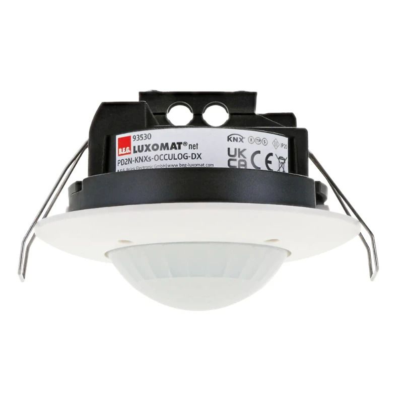 BEG Luxomat Bewegingsmelder | Aanwezigheidsmelder OCCULOG-DX 360° IB wit IP20 KNX Secure 10m 4Kanaal