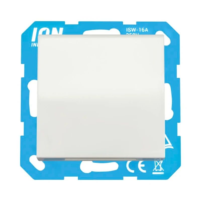 Ion Industries Wandcontactdoos | RA met Klapdeksel IP44 V1/J1 Alpin Wit
