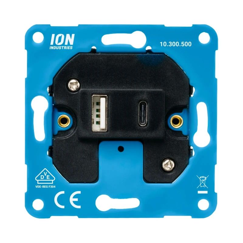 Ion Industries Aansluitdoos | USB A + USB C