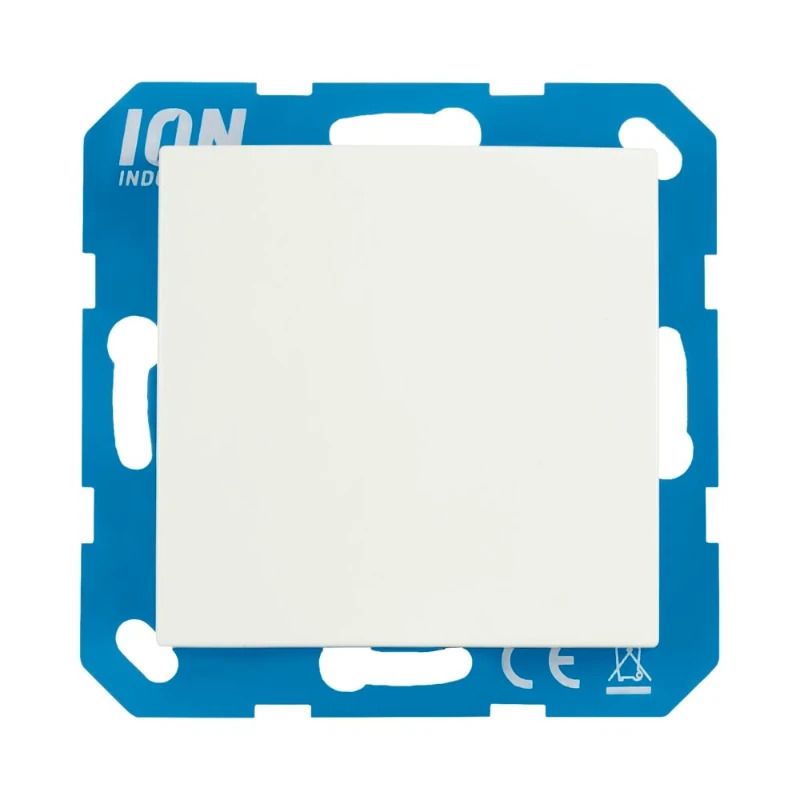 Ion Industries Blindplaat | E1 Alpin Wit | IP20