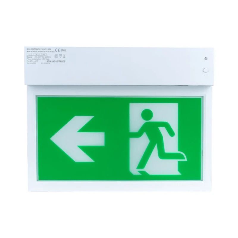 Ion Industries Noodverlichting | 3W 5000K 500Lm 24m | Exit Verlichting Wit