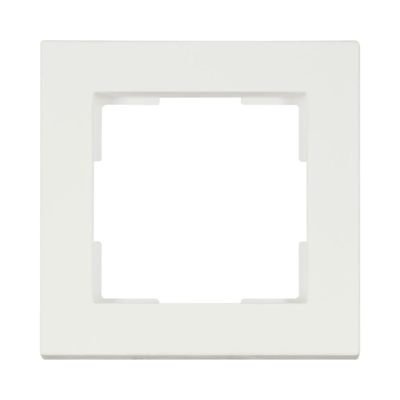 Ion Industries Afdekraam | 1-voudig V1 Mat Alpin Wit | IP20