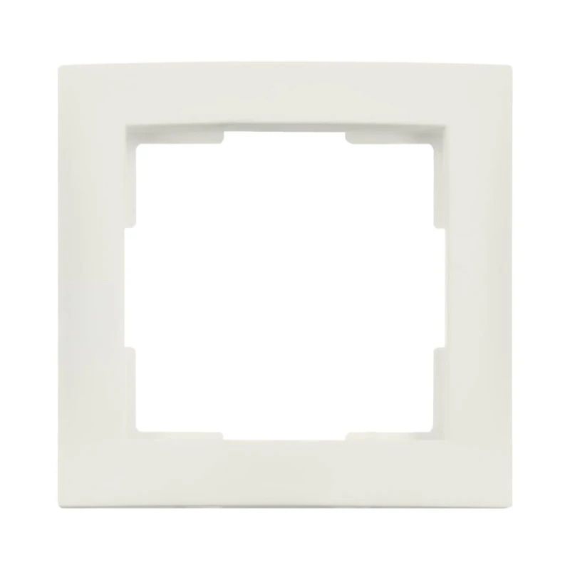 Ion Industries Afdekraam | 1-voudig E1 Mat Alpin Wit | IP20