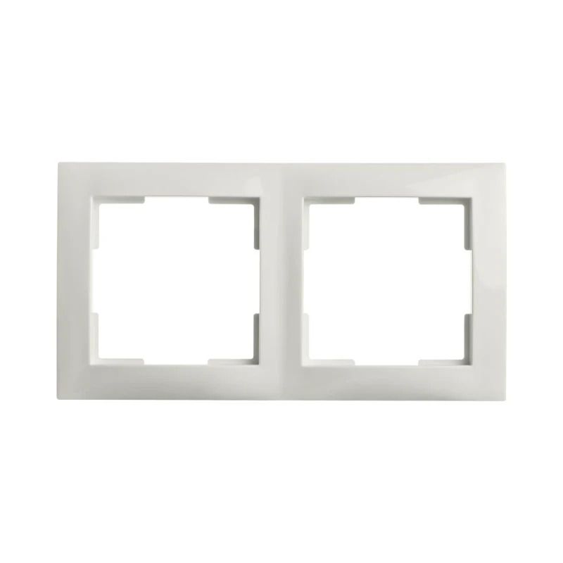 Ion Industries Afdekraam | 2-voudig E1 Alpin Wit | IP20