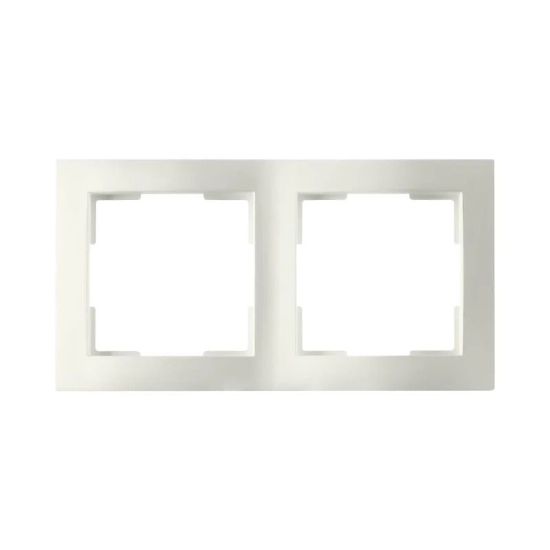 Ion Industries Afdekraam | 2-voudig E1 Mat Alpin Wit | IP20