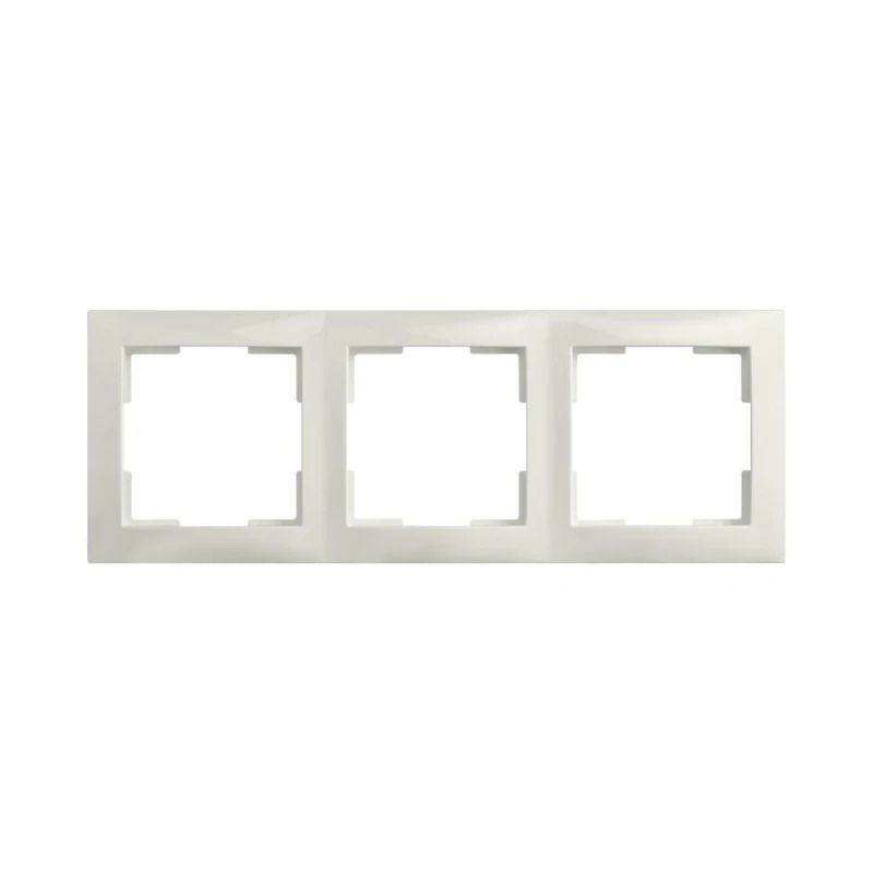 Ion Industries Afdekraam | 3-voudig E1 Alpin Wit | IP20
