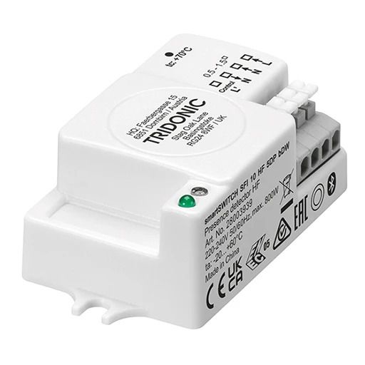 Tridonic Lichtregelsysteemcomponent | Tridonic smartSWITCH SFI 10 HF 5DP bDW