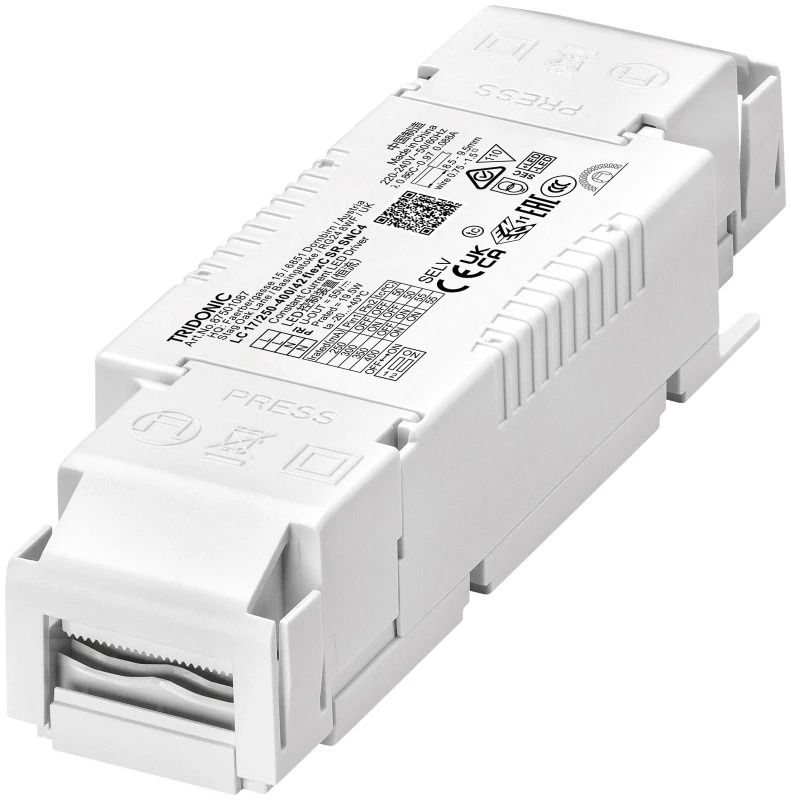 Tridonic LED Driver | 250mA/400mA 6W/16.8W 24V/42V | IP20 87501087