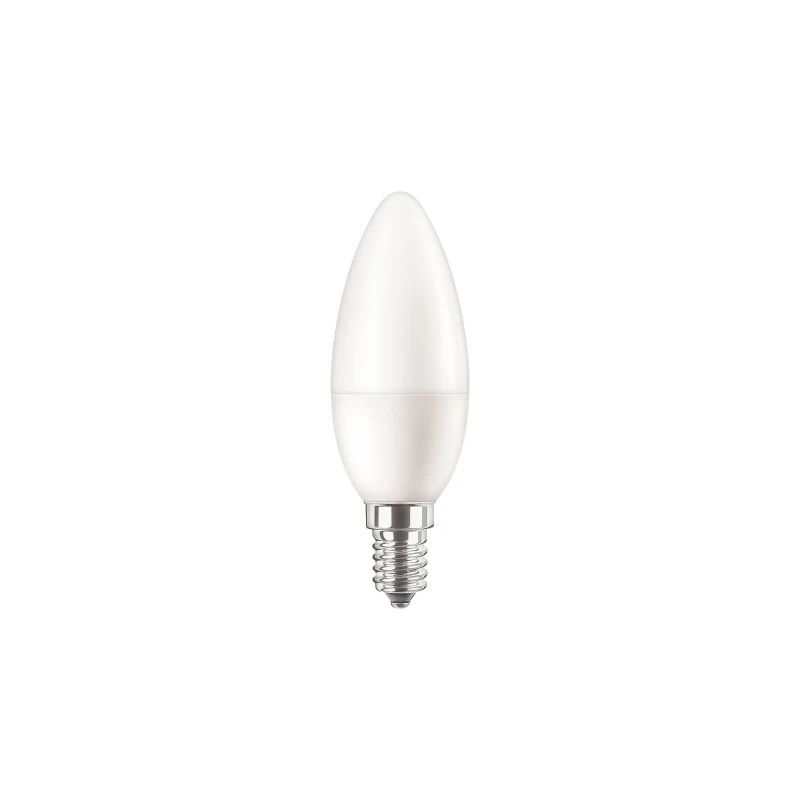 E14 LED Kaarslamp | 4.9W 2700K 470Lm 827 Mat | Mazda