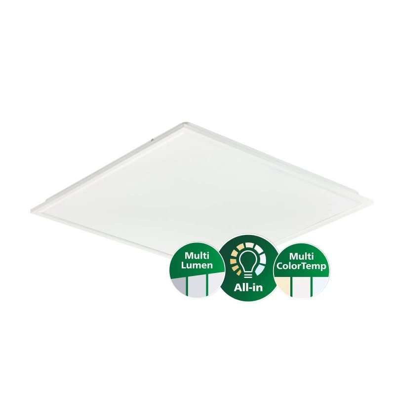 Philips LED Paneel 60X60cm | 31W 3000K/4000K 4300Lm 830/840 | IP20 | CoreLine