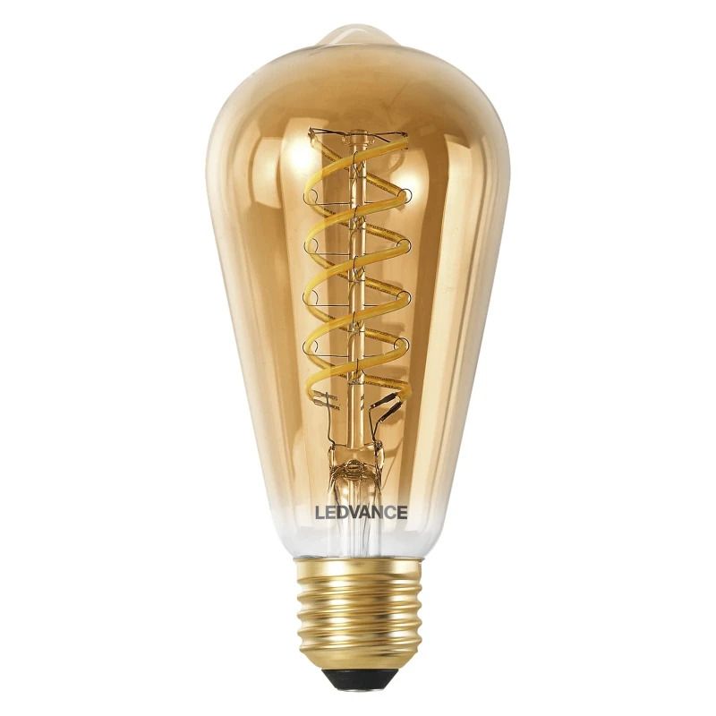 Ledvance Smart E27 LED Edison Lamp | 8W Goud 2200 - 5000K 220V/240V 822/850 600Lm | 320° Dimbaar
