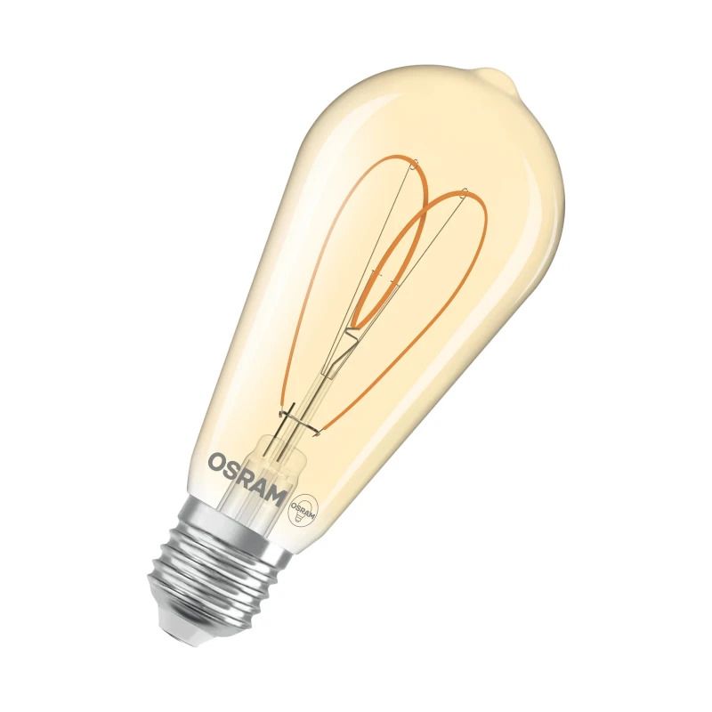 Osram E27 LED Kaarslamp | 8W Goud 2200K 220V/240V 922 806Lm | 300° Dimbaar