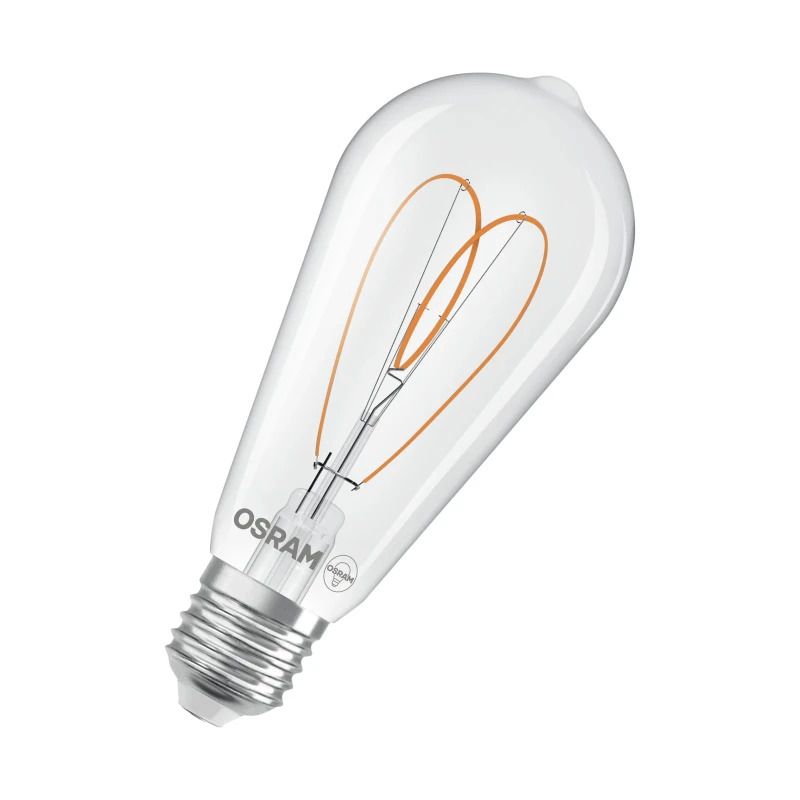 Osram E27 LED Edison Lamp | 7.2W 2700K 220V/240V 927 806Lm | 300° Dimbaar