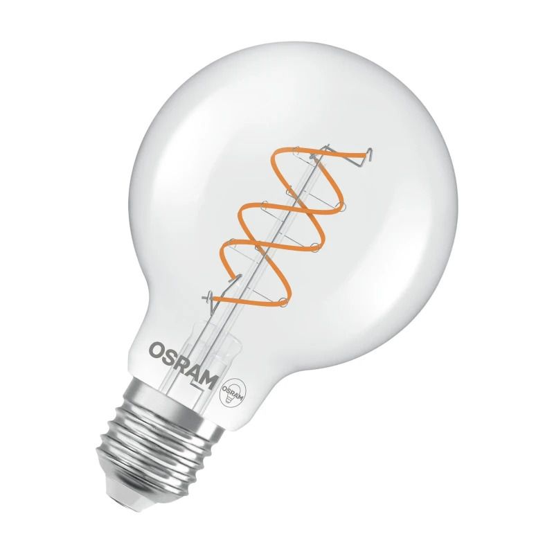 Osram E27 LED Globelamp | 7.2W 2700K 220V/240V 927 806Lm | 300° Ø80mm Dimbaar